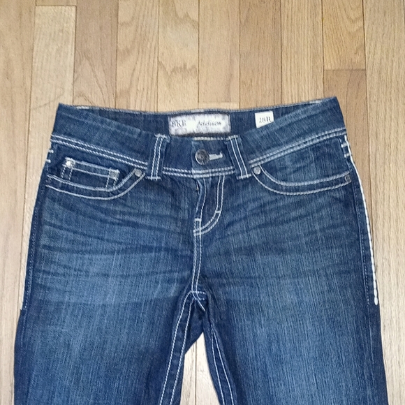 BKE ADDISON BOOT CUT JEANS 28R 6 REG LIKE NEW!! - Picture 2 of 5
